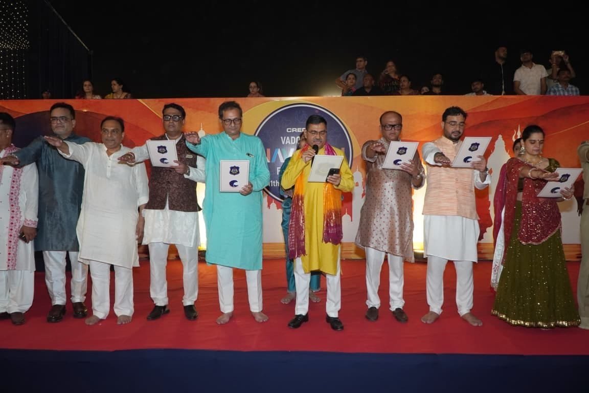 નવરાત્રિમાં વડોદરા શહેર પોલીસનું જનજાગૃતિ અભિયાન: ખેલૈયાઓને નશામુક્તિના સંકલ્પ લેવડાવાયા